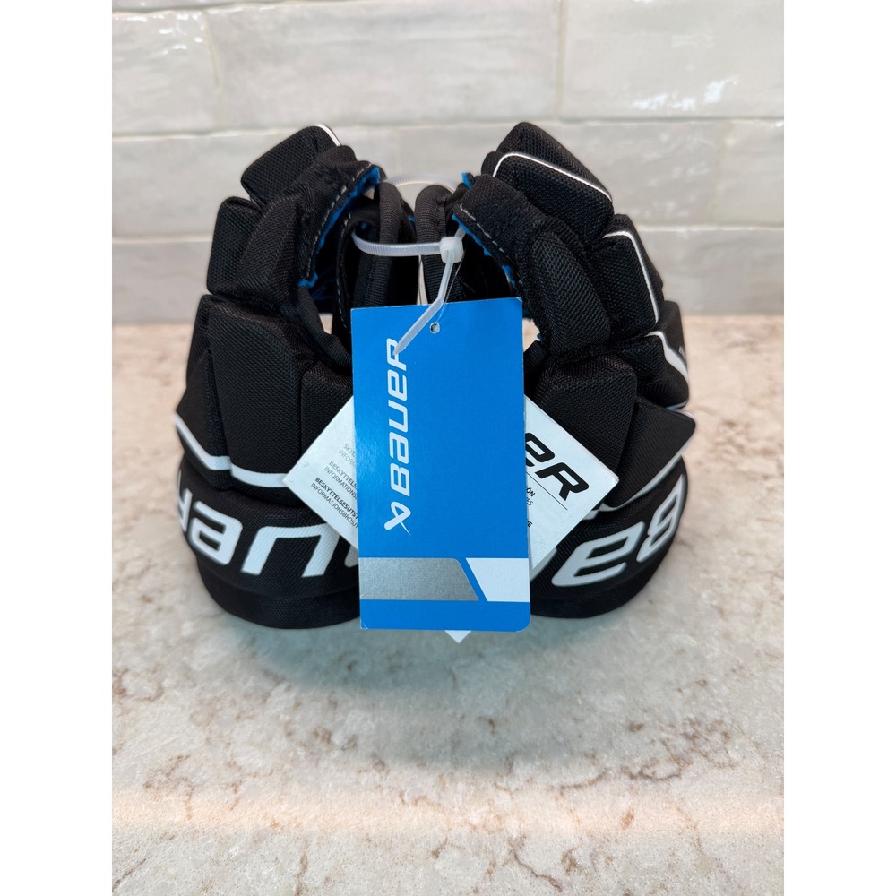 Bauer S23 Vapor Volt Hockey Gloves Youth 9 Inch 23cm Black White New With Tags